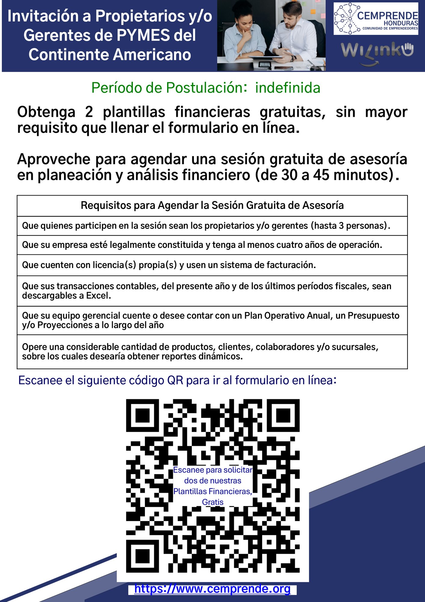 Afiche Postulacion para Asesoria Gratuita-1